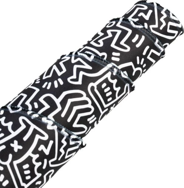 Grupo Erik Editores Keith Haring XL Mousepad, 800x350mm, schwarz/weiß