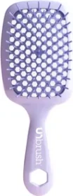 UNbrush Mini Detangling Brush lilac light purple