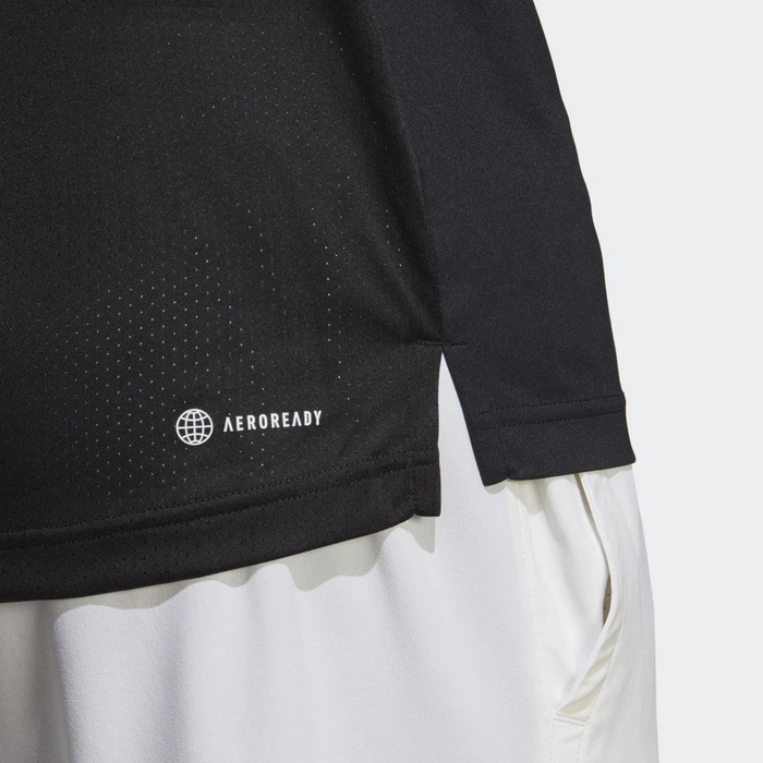 adidas Club Tennis Poloshirt kurzarm schwarz (Herren)