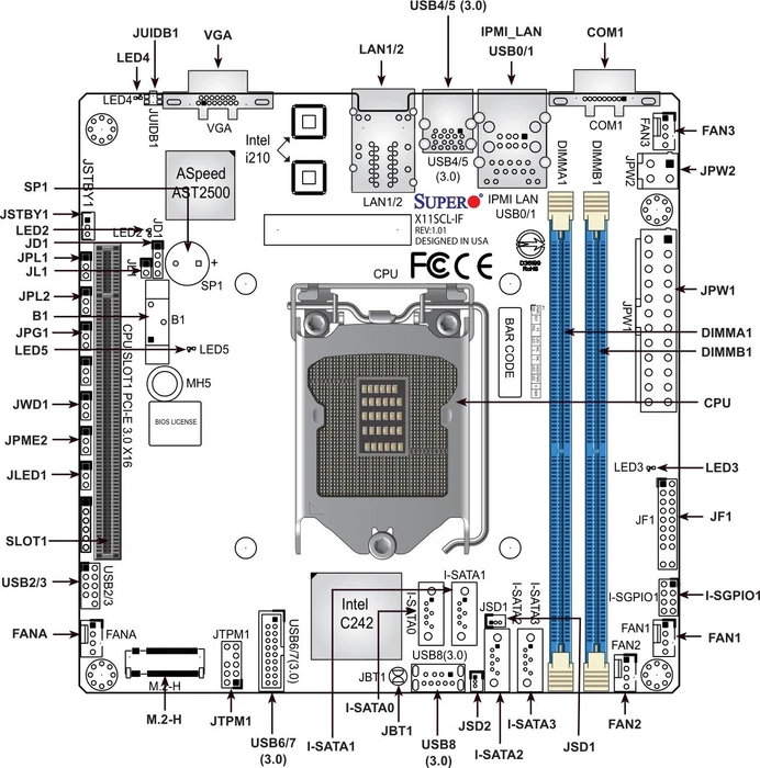 Supermicro X11SCL-IF, bulk (Intel 1151 v2)