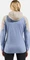Odlo Ascent Wool Insulated Hybrid Funktionsjacke silver cloud/blue heron (Damen) Vorschaubild
