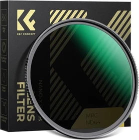 K&F Concept Nano-X ND64 (6 stops) Filter 77mm