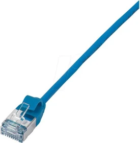 LogiLink TPE Slim Patchkabel, Cat6a, U/FTP, RJ-45/RJ-45, 1.5m, blau
