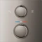Grohe Allure Thermostat-Brausebatterie mit integrierter 2-Wege-Umstellung hard graphite gebürstet Vorschaubild