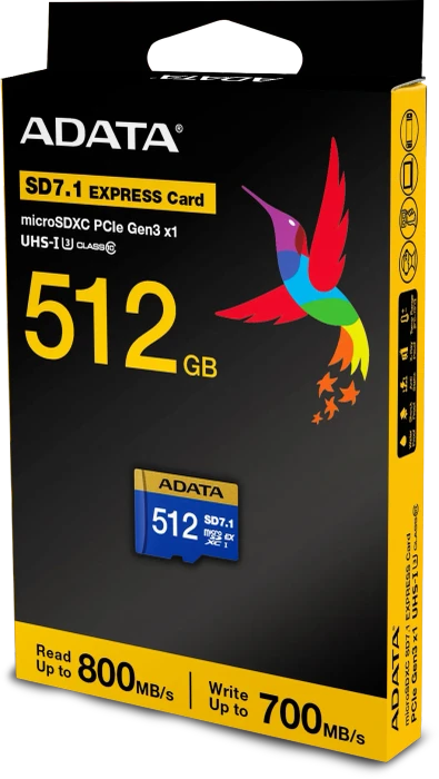ADATA Premier Extreme R800/W700 512GB, UHS-I U3, Class 10, SD Express EX I