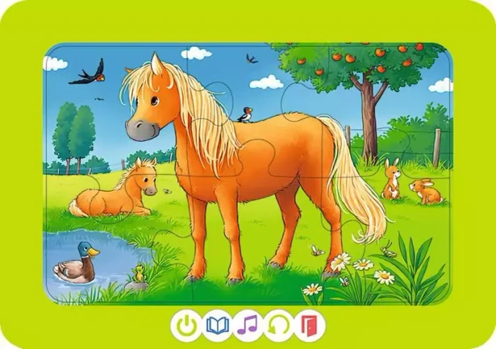 Ravensburger tiptoi Puzzle: 3 erste Puzzles: Bauernhoftiere