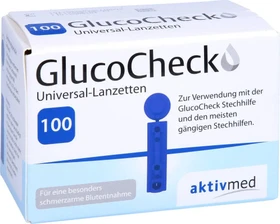 Aktivmed GlucoCheck Universal Lanzetten, 100 Stück