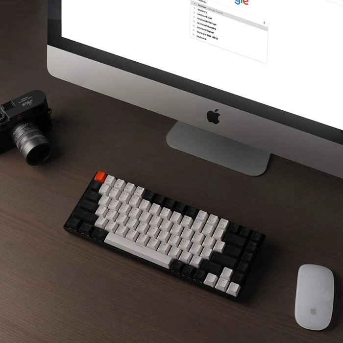 Keychron K2 V2, LEDs RGB, hot-swap, Gateron BLUE, USB/Bluetooth, US