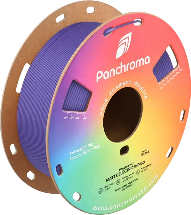 Polymaker Panchroma PLA matt, Electric Indigo, Spule, 1.75mm, 1.00kg