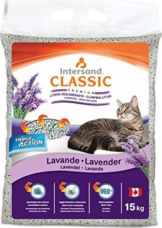 Intersand Classic Lavender Katzenstreu, 14kg