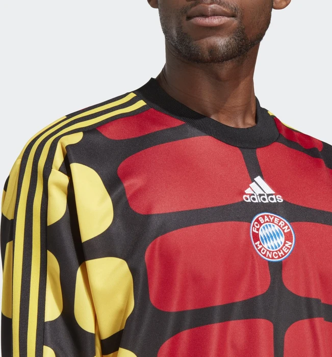 adidas FC Bayern München Icon Torwarttrikot black/eqt yellow/team power red 2 (Herren)