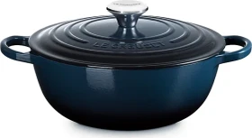 Le Creuset La Marmite Bräter aus Gusseisen rund 26cm 4.1l nuit