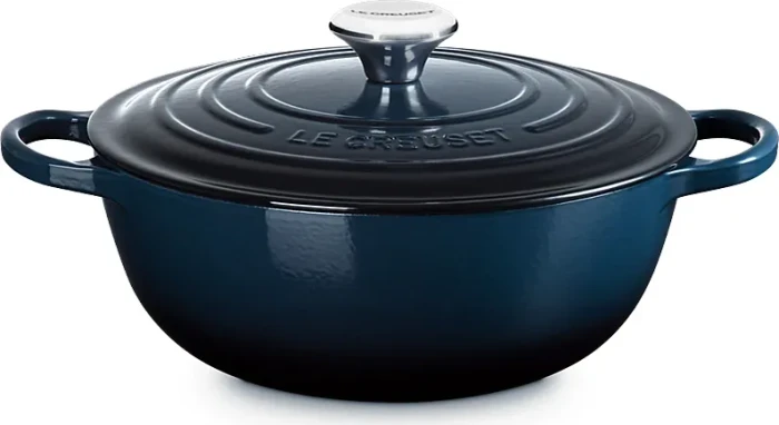 Le Creuset La Marmite Bräter aus Gusseisen rund 26cm 4.1l nuit