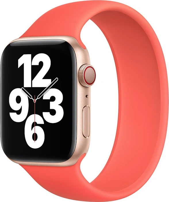 Apple Solo Loop Größe 10 für Apple Watch 44mm zitruspink