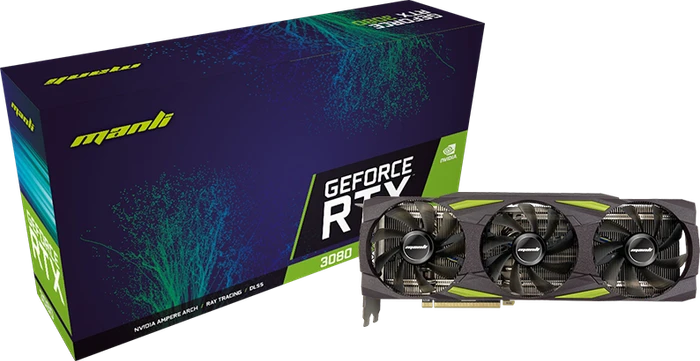 Manli GeForce RTX 3080, 12GB GDDR6X, HDMI, 3x DP