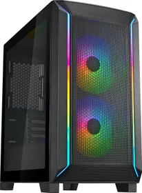 SilverStone Fara 312Z, schwarz, Glasfenster (SST-FA312Z-BG)