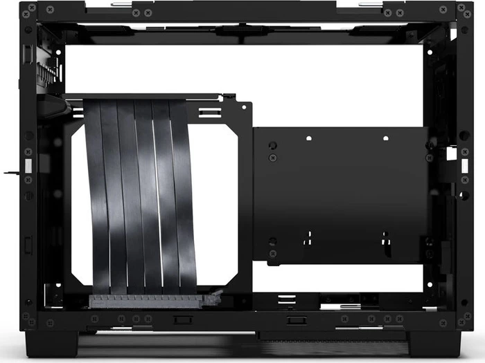 Lian Li Q58, schwarz, PCIe 3.0, Glasfenster, Mini-ITX
