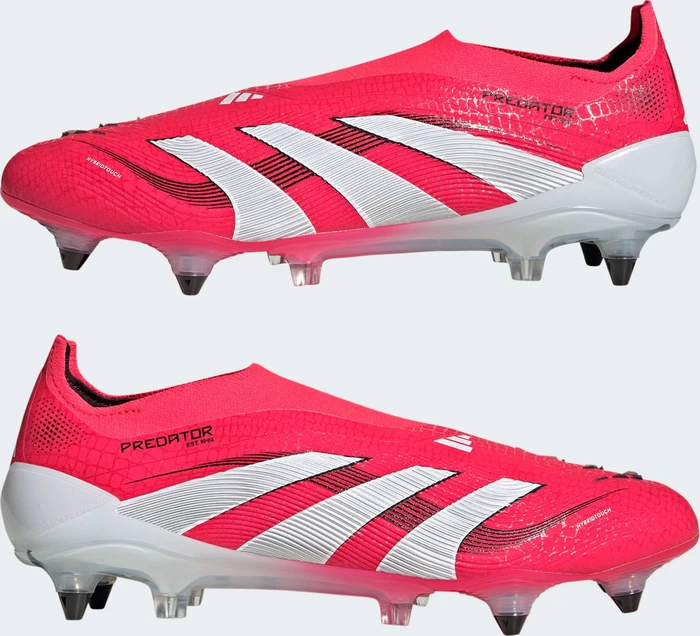 adidas Predator Elite Laceless SG lucid red/cloud white/core black