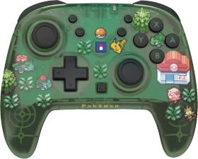 Hori Horipad Turbo Wireless Controller pokèmon pixel green (Switch 2/Switch)