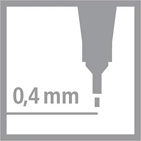 STABILO point 88 Snooze One sortiert, 20er-Set, Aufbewahrungstasche