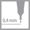STABILO point 88 Snooze One sortiert, 20er-Set, Aufbewahrungstasche Vorschaubild