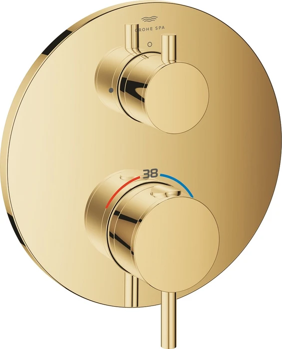 Grohe Atrio Thermostat mit 1 Absperrventil cool sunrise