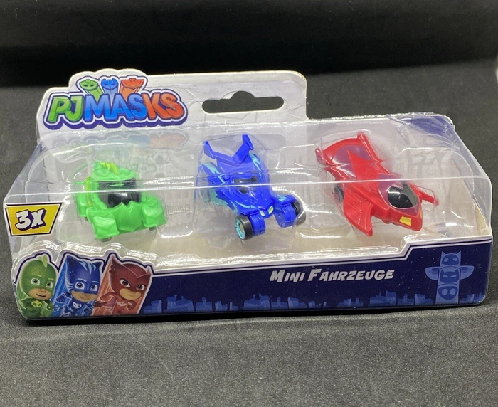 Simba Toys PJ Masks - Mini Fahrzeuge Set 3 Stück