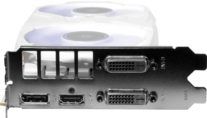 KFA2 GeForce GTX 1050 Ti EXOC White, 4GB GDDR5, 2x DVI, HDMI, DP