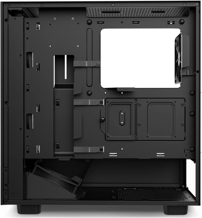 NZXT H5 Flow, schwarz, Glasfenster