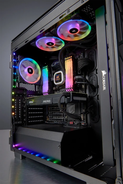 Corsair Obsidian 500D RGB SE, Glasfenster