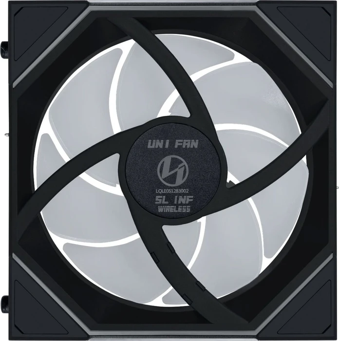 Lian Li Uni Fan SL-Infinity SL-INF120 ARGB Wireless, schwarz, LED-Steuerung, 120mm, 3er-Pack