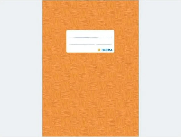Herma Heftschoner Kunststoff, A5, orange, 25er-Pack