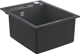 Grohe K700 50-C 40/50 1.0 Einbau Becken mittig granit schwarz