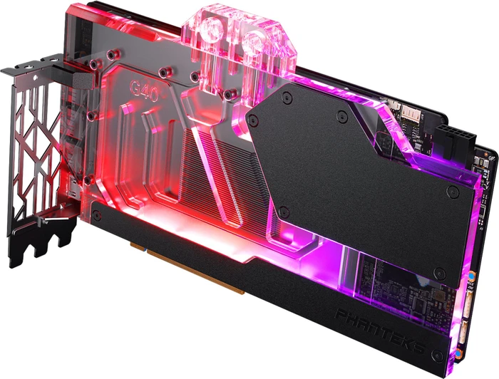 Phanteks Glacier G40 MSI, RTX 4090 Suprim & Gaming schwarz, mit Backplate