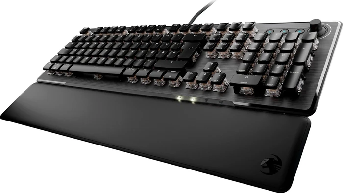 Roccat Vulcan II, LEDs RGB, schwarz, TITAN II BROWN, USB, DE