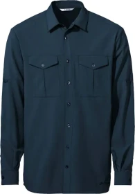 Vaude Rosemoor II Hemd langarm dark sea uni (Herren)