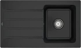 Villeroy & Boch Architectura 860x510mm Becken reversibel pure black