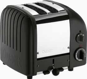 Dualit New Generation Classic 2 Slice Toaster schwarz matt