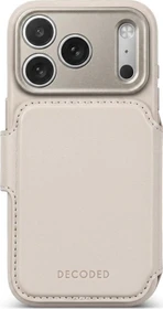 Decoded Lederhülle mit abnehmbarer Wallet für iPhone 18 Pro taupe