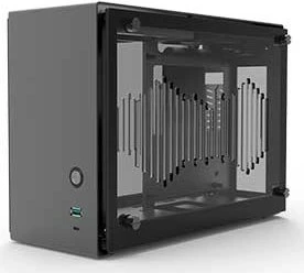 Zalman M2 Mini, grau, Acrylfenster, Mini-ITX