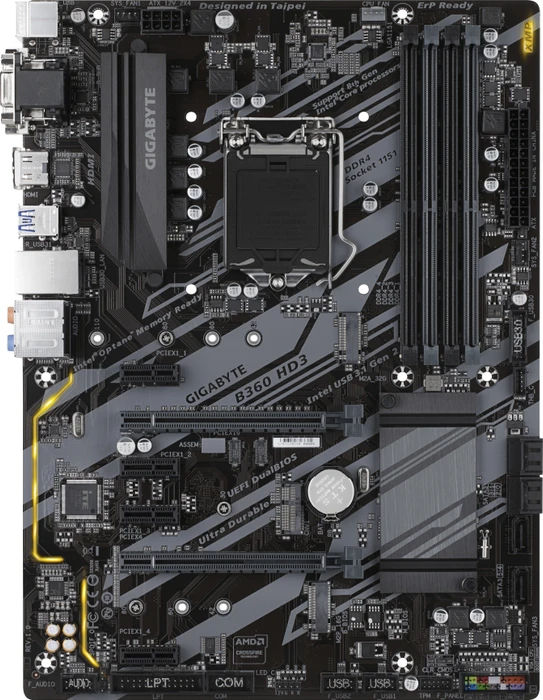 GIGABYTE B360 HD3 (Intel 1151 v2)