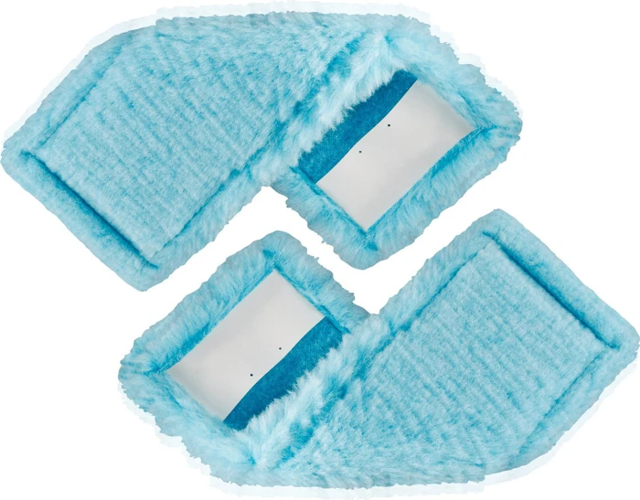 Leifheit Clean Twist M Ergo / Power Clean M static plus Wischbezug, 2 Stück