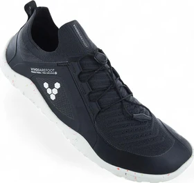 VivoBarefoot Primus Trail Knit FG obsidian/white (Herren)