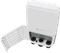 MikroTik FiberBox Plus, Cloud Router Switch CRS305, Outdoor 10G Smart Switch, 4x SFP+, 1x RJ-45, PoE+ PD Vorschaubild