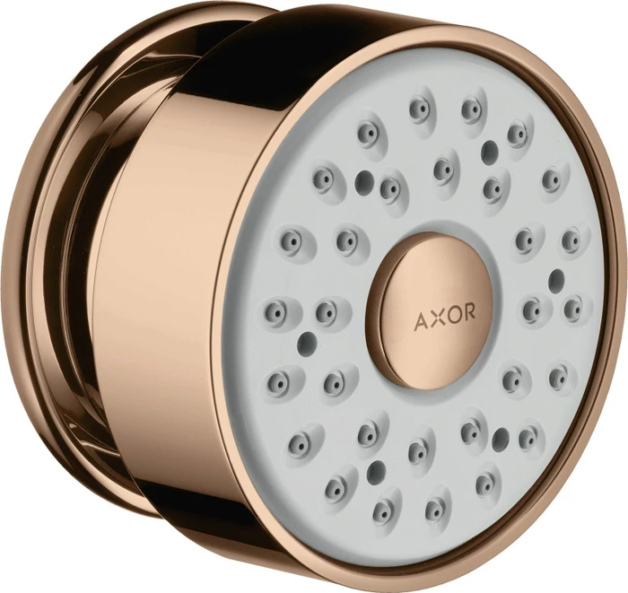 Hansgrohe Axor Seitenbrause rund 1jet polished red gold