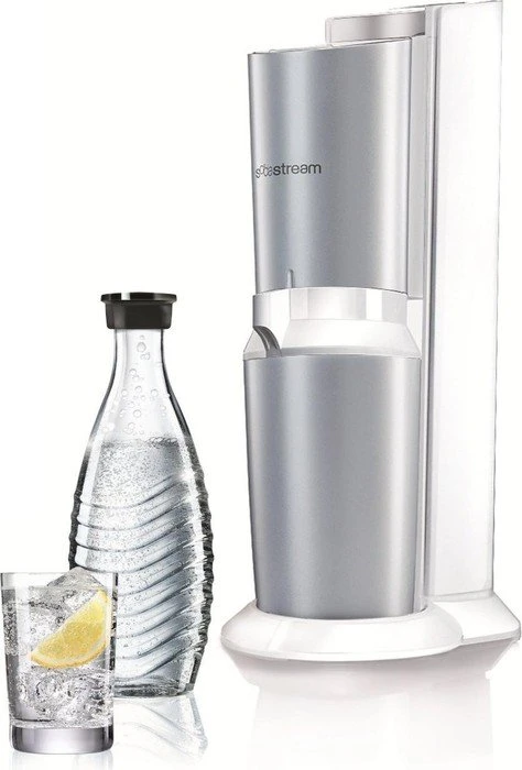 SodaStream Crystal Trinkwassersprudler titan/weiß