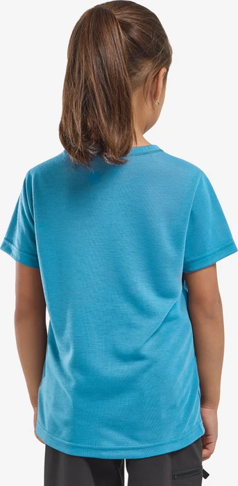 Jack Wolfskin Hiking Graphic Funktionsshirt kurzarm empire blue (Junior)