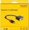 DeLOCK aktives DisplayPort 1.4/HDMI Adapterkabel 4K 60Hz HDR schwarz, 0.2m Vorschaubild