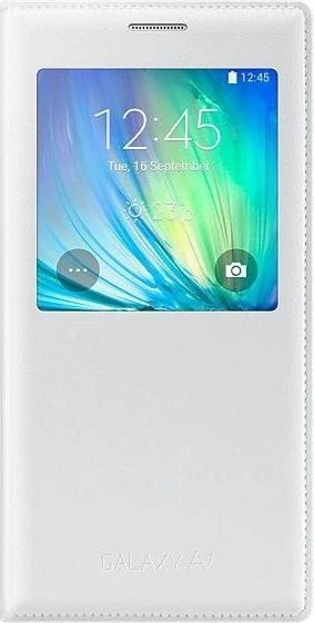 Samsung S-View Cover für Galaxy A7 weiß