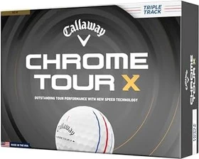 Callaway Chrome Tour X Triple Track Golfbälle, 12 Stück